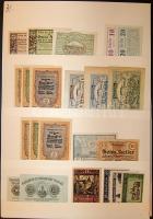 Ausztria 1920-as évek eleje 340db szükségpénz duplákkal + Német Birodalom 40db T:I(jelentős része) I...