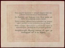 1848. 5Ft "Kossuth bankó" vörösbarna alaptípus T:II