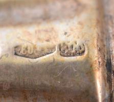 cca 1900 Olasz ezüst csengettyű, jelzett. / Italian silver tinkler 95 g, 10 cm