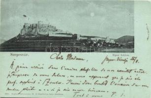 1898 Szepesváralja, Spisské Podhradie; vár. Kézmarssky M. és Handlovics Imre kiadása / Zipser Schloss / castle (EK)