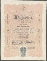 1848. 2Ft "Kossuth bankó" T:restaurált