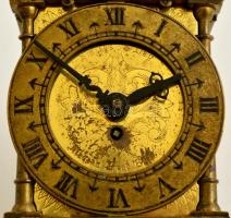 Smith English Clock eredeti másolata, réz működik, m: 18 cm