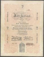 1848. 2Ft "Kossuth bankó" T:restaurált