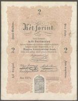 1848. 2Ft "Kossuth bankó" T:restaurált