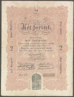 1848. 2Ft "Kossuth bankó" T:restaurált