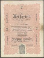 1848. 2Ft "Kossuth bankó" T:restaurált