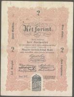 1848. 2Ft "Kossuth bankó" T:restaurált