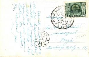 1940 Marosvásárhely, Targu Mures; bevonulás, Boskovics üzlete, City cukrászda / entry of the Hungari...