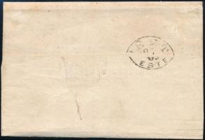 5kr levélen ,,T.ABÁD-SZALOK" - Pest 5kr on cover ,,T.ABÁD-SZALOK" - Pest