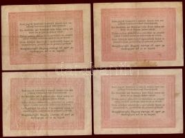 1848. 5Ft "Kossuth bankó" vörösbarna(6x) ritkább hátoldali második sorban ékezet + ékezet ...