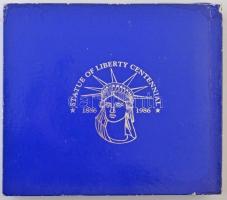 Amerikai Egyesült Államok 1986. "100 éves a Szabadságszobor" emlékérem szett, 12xklf: &quo...