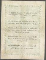 1848. 2Ft "Kossuth bankó" előlapon kézzelírott sorszám után pont! T:restaurált