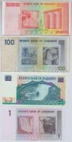 Zimbabwe 1997. 20$ + 2007. 1$ + 100$ + 2008. 100.000.000$ T:I-III- egyik ragasztott
Zimbabwe 1997. ...