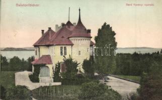 Balatonföldvár, Báró Korányi nyaraló, villa. Gerendai Gyula kiadása