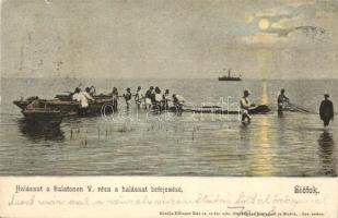 Siófok, Halászat a Balatonon V. rész: a halászat befejezése. Ellinger Ede kiadása
