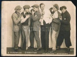 cca 1930 Originale - Excentric - Harmony - Hungary, jelenetes kép, Sony Photo, hátulján pecséttel jelzett, 11,5×16 cm