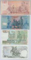 Thaiföld 1978-1984. 20B + 1996-1997. 50B + 2003. 20B + 2004- 100B T:I--III
Thailand 1978-1984. 20 B...