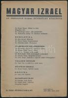 1937 Magyar Izrael, Az Országos Rabbi Egyesület Közlönye II.(XIII.) évfolyam 2. szám, jó állapotban, 48p