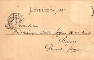 1899 Beckó, Beckov; Várrom a Vág-völgyében. Gansel Lipót 42. sz. / Das Waagthal / castle ruins, Pova...