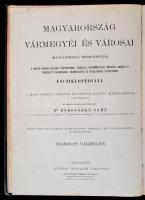 Szabolcs vármegye. Bp., é. n., Apollo. (Magyarország vármegyéi és városai). Megviselt állapotban