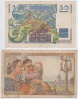Franciaország 1943. 20Fr + 1948. 50Fr T:III,III-
France 1943. 20 Francs + 1948. 50 Francs C:F,VG