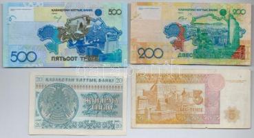 Kazahsztán 1993. 20t + 5T + 2006. 200T + 500T T:I-III
Kazakhstan 1993. 20 Tyin + 5 Tenge + 2006. 20...