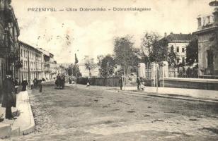 Przemysl, Ulica Dobromilska / Dobromilskagasse / street view (EK)
