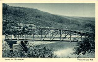 Vucskómező, Vucskovje; híd. Steinberg Testvérek kiadása / bridge (EK)