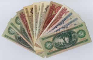 11db-os vegyes magyar forint bankjegy tétel T:II,III