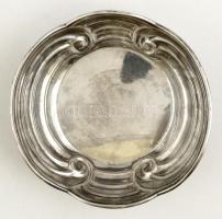 Ezüst (Ag.) tál, jelzett, d:16,5 cm, nettó:173 g