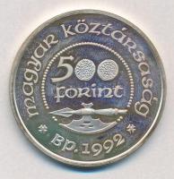 1992. 500Ft Ag "Szent László" T:1(PP) fo.
Adamo EM125
