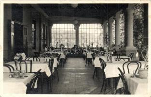 1942 Keszthely, étterem belső. Krisch Oszkár photo (EK)