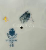 Hollóházi dekoratív váza, matricás, jelzett, kis kopásokkal, m: 29,5 cm