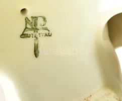 Neue Tettau nádirigó pár, kézzel festett, jelzett, hibátlan, m:16 cm