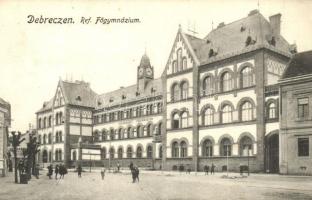 Debrecen, Református főgimnázium. Ifj. Gyürky Sándor kiadása (EK)