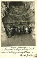Tapolca, Tavasbarlang, belső. Gerő Adolf kiadása