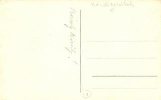 1917 Kézdivásárhely, Targu Secuiesc; IV. Károly király látogatása, háttérben Vargha Vilmos üzlete / ...