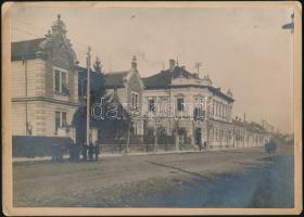 cca 1890-1900 Keszthely, Leitner Szálloda, keményhátú fotó, 13x18 cm