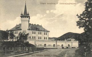 Sátoraljaújhely, M. kir. állami borpince