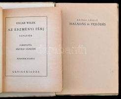 3 db vegyes könyv: Janus Pannonius, Oscar Wilde, Mátrai László