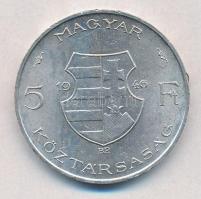 1946. 5Ft Ag "vastag Kossuth" T:1-,2 
Adamo F8