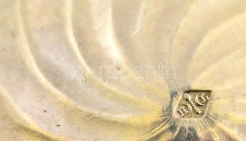 Ezüst (Ag) fűszertartó, jelzett,  mesterjeggyel, h:11,5 cm, m:9 cm, nettó:75 g /  Silver spice holde...