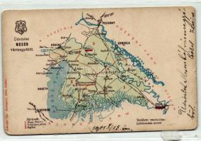 Moson  vármegye (win Riß)