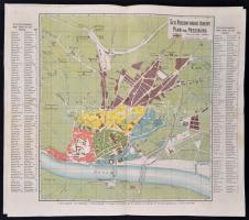 cca 1890 Pozsonyi Kalauz. Witzek colorirter durch Führer Pressburg. [Színes, képes reklámkiadvány.] ...