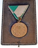 ~1930-1940. "Ezzel" Br lövész díjérem, mellszalagon, hátoldalon gravírozva. "ARKANZAS...