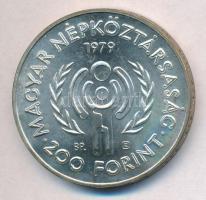 1979. 200Ft Ag "Nemzetközi gyermekév" T:BU 
Adamo EM57