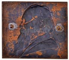 DN "Dr. Johannes Kyri" Br emlékplakett, hátoldalán rögzítésre szolgáló csavarokkal. Szign....