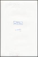 Concorde repülő reklámfotó Jean-Luc Eriaud pecséttel jelzett fotója / Concorde advertising photo. Si...