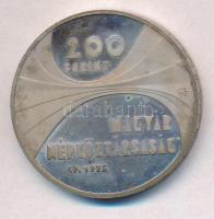 1975. 200Ft Ag "Magyar Tudományos Akadémia" T:1(PP) patina
Adamo EM47