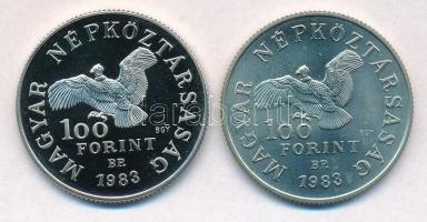 1983. 100Ft alpakka "Simon Bolivár" T:PP,BU